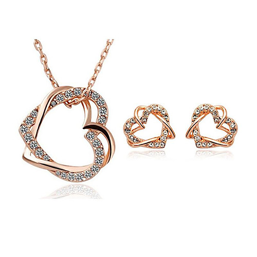 

Women's Jewelry Set Classic Flower Stylish Earrings Jewelry Gold / Silver For Party Evening Gift 1 set