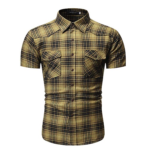 

Men's Holiday Tropical Shirt - Geometric Print Wine