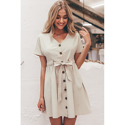 

Women's cotton mini dresses