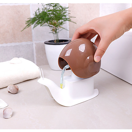 

Snail 120ml Portable Dispensing Bottle Travel Cosmetic Squeeze Press Bottle Storage Bottle Make-Up Lotion Shampoo Bath Container