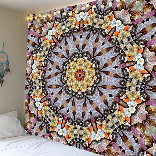 

Fashion Brand New Hot Tapijt Muur Opknoping Polyester Mandala Patroon Deken Tapijt Home Decor