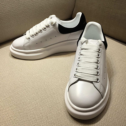 

Men's Nappa Leather Spring & Summer Casual Sneakers White / Black