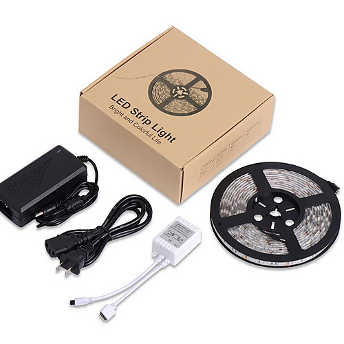 

5m Flexible LED Light Strips 300 LEDs SMD5050 Multi Color Decorative / TV Background 5 V
