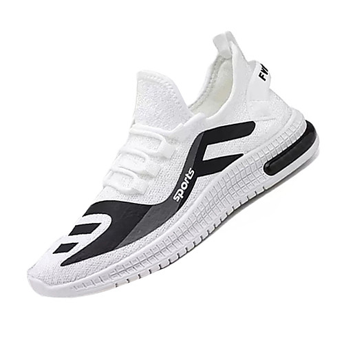 

Men's Mesh Summer Trainers / Athletic Shoes Walking Shoes Black / White / Black / Red / Gray