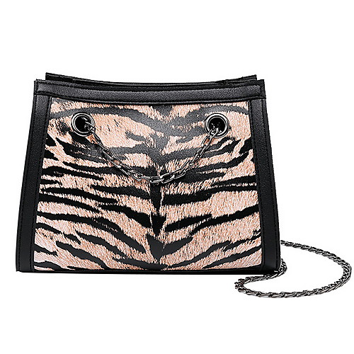 

Women's Zipper PU Crossbody Bag Yellow / Blushing Pink / Brown