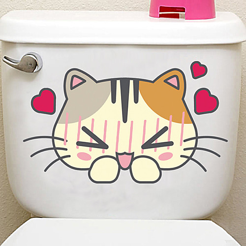 

Landscape / Animals Wall Stickers Animal Wall Stickers Decorative Wall Stickers, PVC Home Decoration Wall Decal Wall / Toilet Decoration 1pc