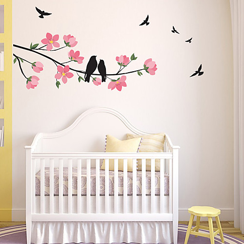 

Animals / Floral / Botanical Wall Stickers Animal Wall Stickers Decorative Wall Stickers, PVC Home Decoration Wall Decal Wall Decoration 1pc