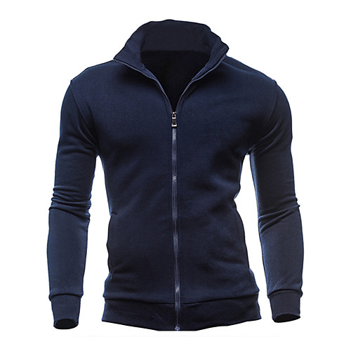 

Men's Basic Sweatshirt - Solid Colored Light gray US34 / UK34 / EU42