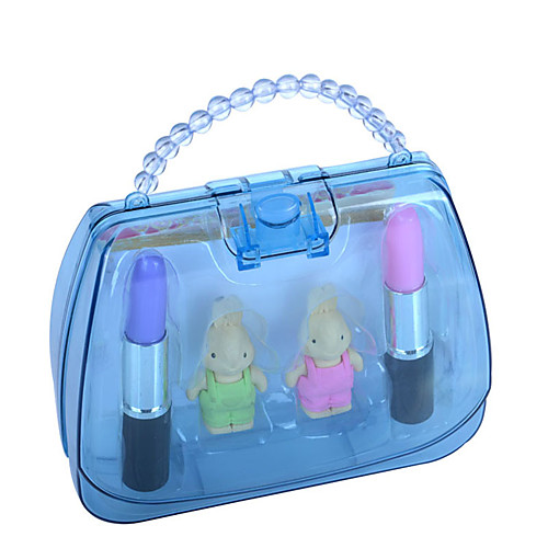

Pearl Hand Cosmetic Bag Plastic Pink Blue