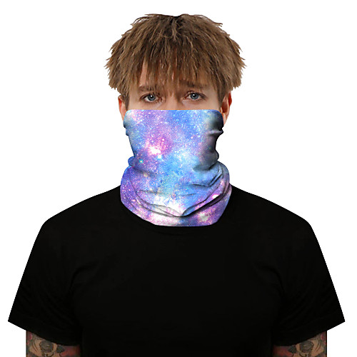 

Neck Gaiter Pollution Protection Quick Dry Ultraviolet Resistant Rainbow Balaclavas Bandana for Adults' Road Cycling Hiking Cycling