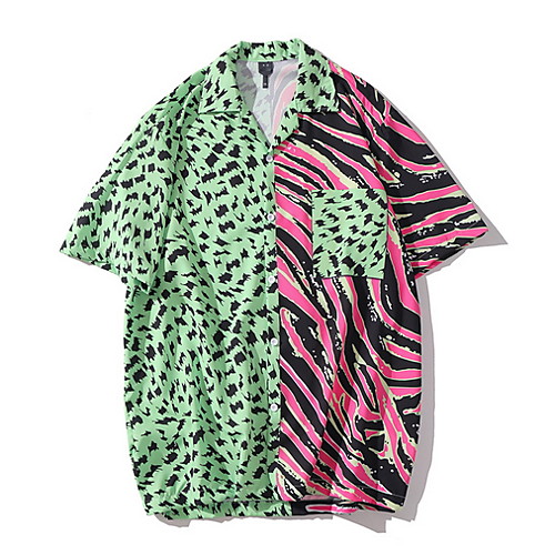 

Men's Sports Shirt - Color Block Red