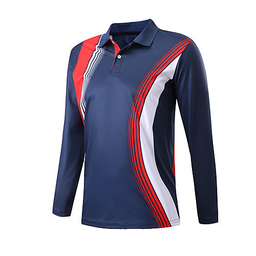 

Men's Tennis Badminton Table Tennis Sweatshirt and Pants Clothing Suit Color Block Breathable Quick Dry Soft Autumn / Fall Spring Winter Sports Outdoor / High Elasticity