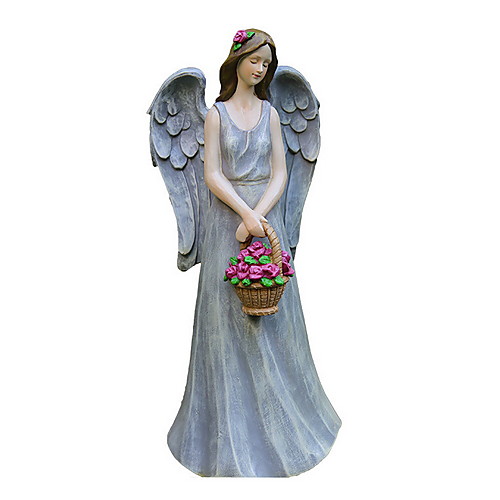 

European-style Flower Fairy Decoration Resin Angel Figure Sculpture Decoration Garden Decoration Garden Decoration Garden Decoration