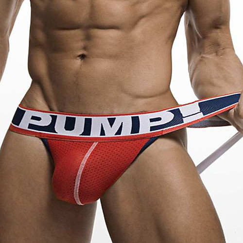 

Men's Basic Briefs Underwear - EU / US Size Mid Waist Red Blue Gray M L XL