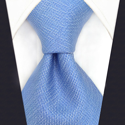 

Men's Party / Work / Basic Necktie - Jacquard / Solid Colored