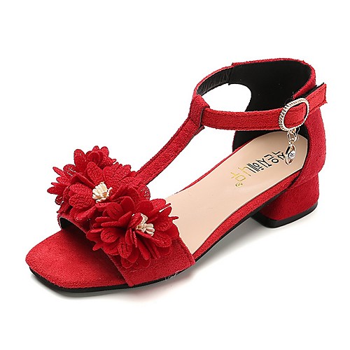 

Girls' Comfort PVC Sandals Little Kids(4-7ys) Red / Pink / Black Summer