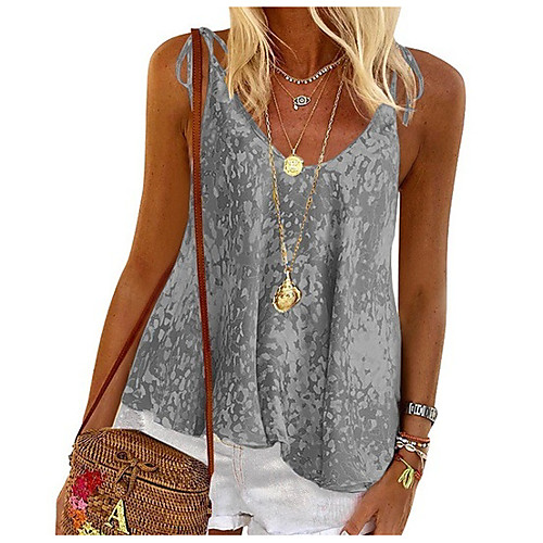 

Women's Daily Tank Top - Geometric Green