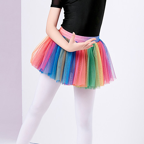 

Kids' Dancewear Tutus & Skirts Girls' Training / Performance Polyster Ruching Skirts