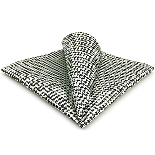 

Men's Party / Work / Basic Pocket Squares - Houndstooth / Jacquard