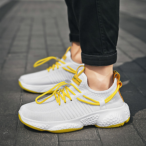 

Men's Mesh Spring & Summer / Fall & Winter Classic / British Trainers / Athletic Shoes Walking Shoes Breathable White / Black