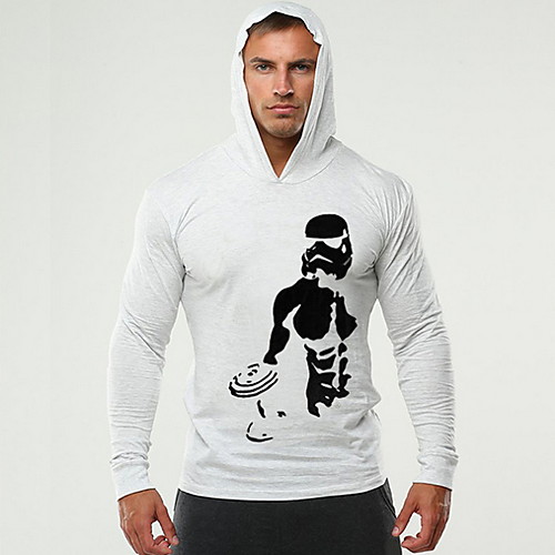 

Men's Casual Hoodie - Letter Wine US32 / UK32 / EU40