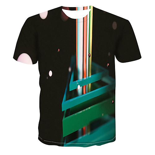

Men's Daily Basic T-shirt - 3D Black
