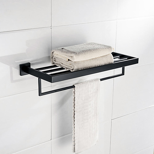 

Towel Bar / Bathroom Shelf New Design / Creative Contemporary / Modern Stainless Steel / Low-carbon Steel / Metal 1pc - Bathroom Double Wall Mounted