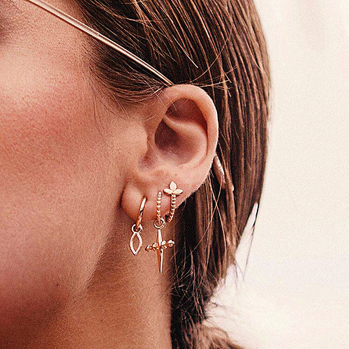 

Women's Earrings Vintage Earrings Jewelry Gold For Date Vacation Street Festival