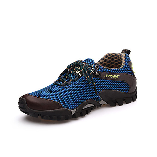 

Men's Mesh Spring & Summer / Fall & Winter Classic / British Athletic Shoes Walking Shoes Breathable Dark Red / Blue / Brown