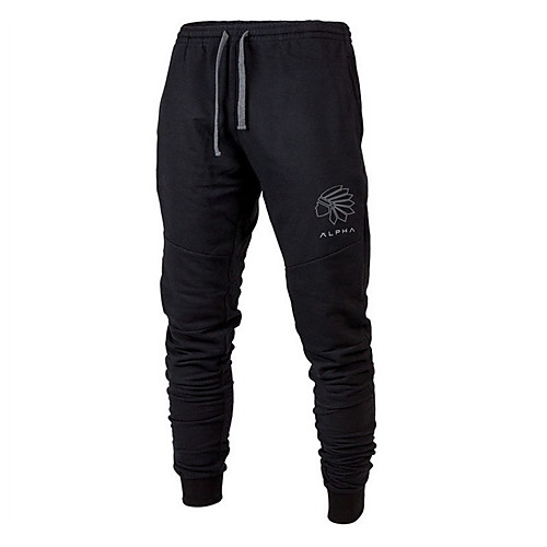 

Men's Sporty Sweatpants Pants - Solid Colored Black Gray US34 / UK34 / EU42 US36 / UK36 / EU44 US38 / UK38 / EU46