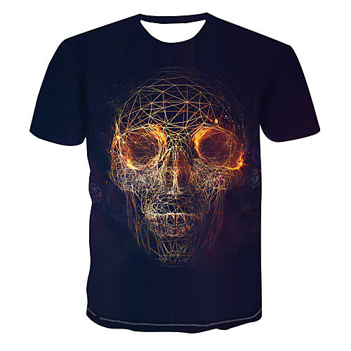 

Men's Daily Basic T-shirt - 3D Yellow