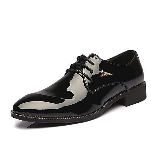 

Men's PU Spring & Summer British Oxfords Black
