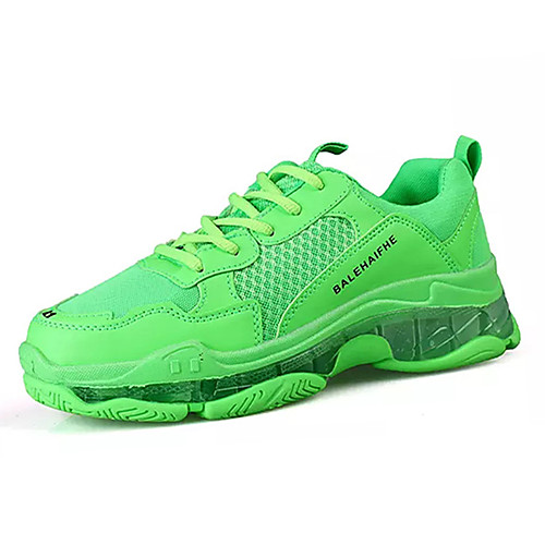 

Women's Athletic Shoes Flat Heel Round Toe Mesh Walking Shoes Summer Yellow / Orange / Green