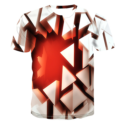 

Men's Daily Basic T-shirt - 3D White