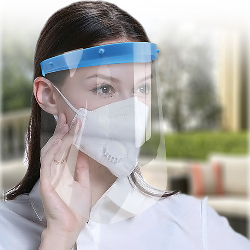 

1 PC Anti Splash Face Shield Face Mask Full-Face Protective Mask Anti saliva Anti-Fog Anti Droplet Stretchy Headband