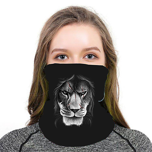 

Women's Bandana Balaclava Neck Gaiter Neck Tube UV Resistant Quick Dry Lightweight Materials Cycling Polyester for Men's Women's Adults / Pollution Protection / Floral Botanical Sunscreen / High Breat