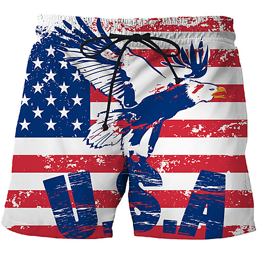 

Men's Sporty / Exaggerated Sweatpants / Shorts Pants - 3D / 3D Print / Animal Owl, Print Rainbow US32 / UK32 / EU40 US34 / UK34 / EU42 US36 / UK36 / EU44