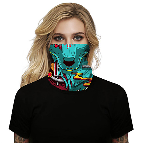 

Bandana Neck Gaiter Neck Tube UV Resistant Quick Dry Lightweight Materials Bike