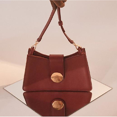 

Women's PU Top Handle Bag Solid Color Red / Green / White