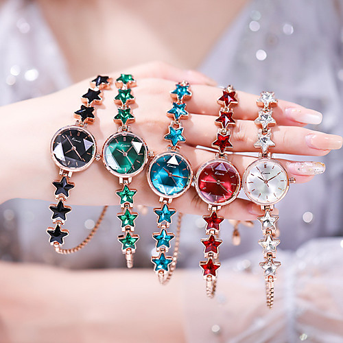 

Quartz Watches Luxury Fashion Alloy Chinese Quartz Red Green Blue Water Resistant / Waterproof 30 m Analog One Year Battery Life