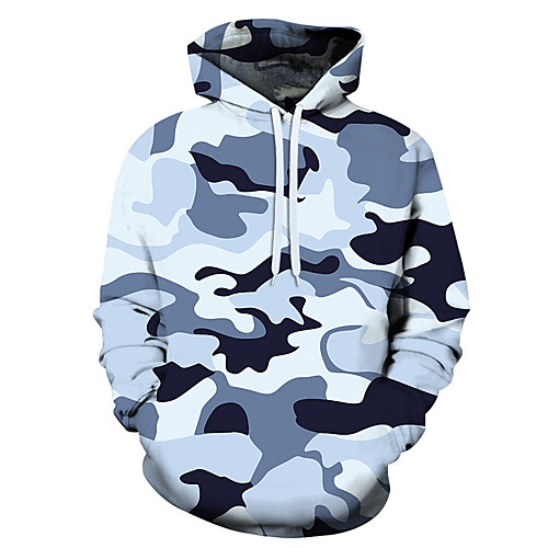 

Men's 3D Print / Casual Hoodie - 3D / Cartoon / Character Rainbow US32 / UK32 / EU40