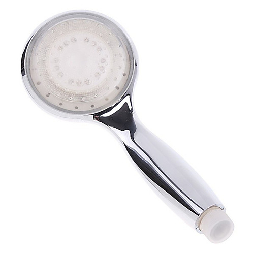 

LED Shower Head Color Changing 2 Water Mode 7 Color Glow Light Automatically Changing Handheld Showerhead
