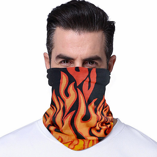 

Women's Bandana Balaclava Neck Gaiter Neck Tube UV Resistant Quick Dry Lightweight Materials Cycling Polyester for Men's Women's Adults / Pollution Protection / Floral Botanical Sunscreen / High Breat