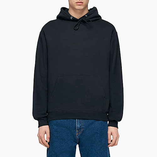 

Men's Casual / Basic Hoodie - Solid Colored Yellow US32 / UK32 / EU40