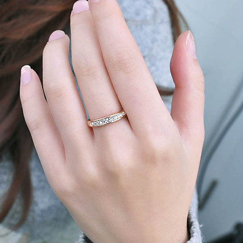 

Women's Ring 1pc Gold Silver Alloy Elegant Holiday European Festival Jewelry