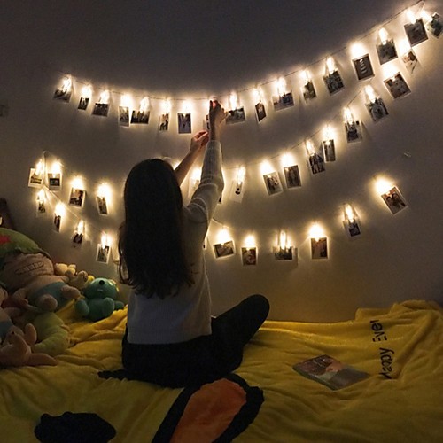 

1.5m String Lights 10 LEDs Warm White Party / Decorative 5 V