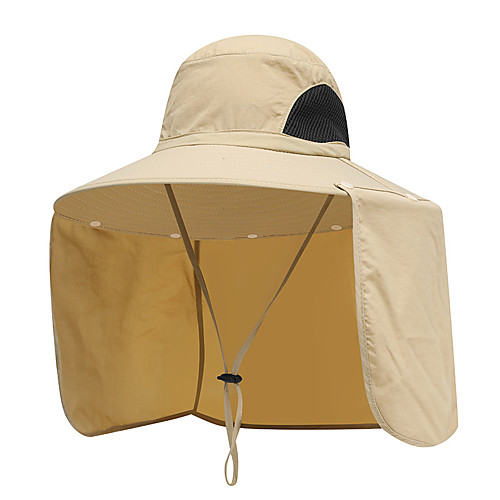 

Hiking Hat Hiking Cap Fishing Hat Hat 1 PCS Portable Sunscreen UV Resistant Breathable Solid Color Nylon Autumn / Fall Spring Summer for Men's Women's Camping / Hiking Hunting Fishing Army Green Pink