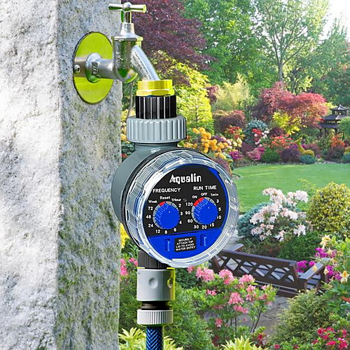 

Garden Watering Timer Ball Valve Automatic Electronic Water Timer Home Garden Irrigation Timer Controller System