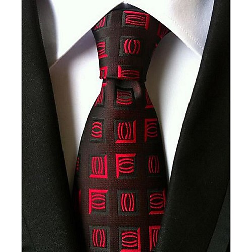 

Men's Party / Work / Basic Necktie - Print / Jacquard