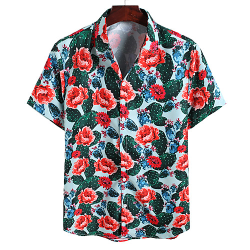 

Men's Holiday Shirt - Geometric Blue